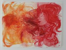 Das Geschenk der Inspiration, 80x60cm - Preis auf Anfrage