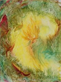 Im Licht der Verwandlung, 60x80cm - Preis auf Anfrage